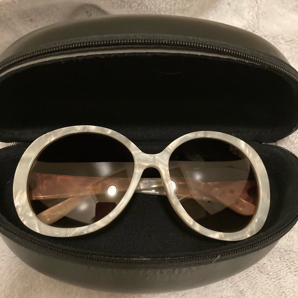Black Fly Sunglasses - Shiny Fly